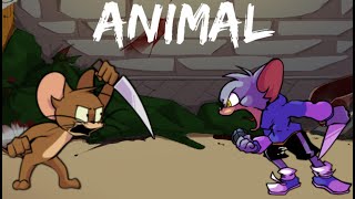 Friday Night Funkin' Animal but Jerry and Tuffy Sing It