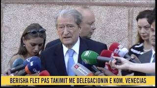 LIVE | Kryetari i Partisë Demokratike Sali Berisha ne konference per shtyp
