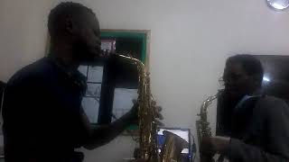 Behind the scenes. With Alfred working on Kirk Whalum's Sunday  Best.  A great relaxing stimuli.