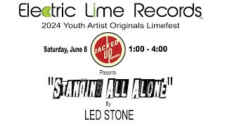 LED STONE STANDING ALL ALONE