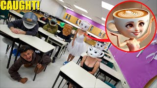 I SNUCK INTO BALLERINA CAPPUCCINA'S CLASSROOM IN REAL LIFE! (ITALIAN BRAINROT SCHOOL)