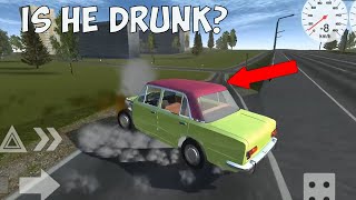 Loss of Control Crashes Car Simulator - Insane Drift on a Russian Car Android
