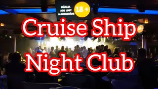 Cruise Ship Nightclub: Partying at Sea with Epic Music & Dance!