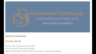 Interviewing the EdTech 2020 Virtual Conference Organizers