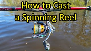How to Cast and Use a Fishing Rod for Beginners - Open Faced Spinning Reel