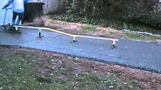 3 throwaway rail clips