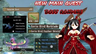 Toram online - new main quest coastal clash boss rondine review - Yusagi