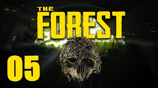 JOUR 05: Exploration des NOUVELLES GROTTES (Piolet) ! The Forest Let's Play FR