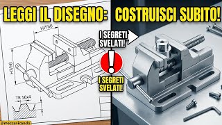 Reading a Technical Drawing: Secrets of a Precision Vise @meccanicando