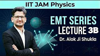 IIT JAM Physics Electrodynamics (EMT) | Lecture 3B
