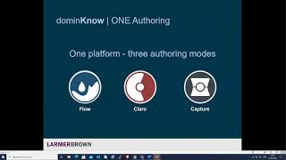 Create eLearning Content Fast with dominKnow ONE Webinar Demo