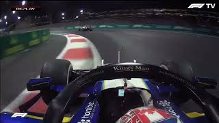Cinar The Slacker crashes his Williams FW43B
