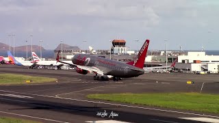 Go Around Boeing 737 @jet2com at Madeira Airport. 