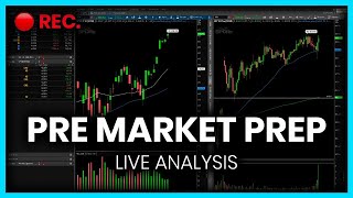 [LIVE] Pre-Market Prep – MORE OVERNIGHT PANIC – Can Sellers FINALLY Break The Range?!