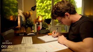 5-HOUR | Study With Me | Deep work, One break