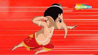 கணேஷ் ஜி ஏன் காற்றில் பறக்கிறார்? | Bal Ganesh Ki kahaniyaan -111
