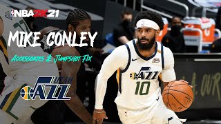 NBA 2K21 CG Mike Conley Accessories & Jumpshot Fix