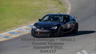 86 Drive Challenge - Round 1 - Sonoma Raceway 2021-02-06