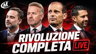 MILAN, EVERYONE FIRED - COMPLETE REVOLUTION - LIVE