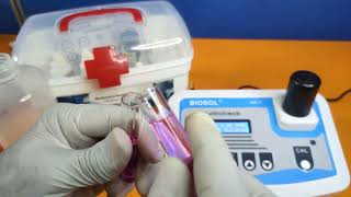 ANALYSING NITRITE IN FRESH - SEA WATER \  NITRITE TESTING METER