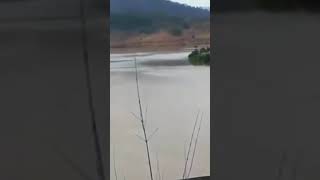 Momento exato, rompimento da barragem da Samarco em  Mariana MG