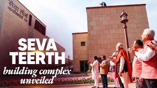 LIVE: PM Modi unveils the name of the Seva Teerth building complex