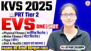 KVS PRT Tier 2 EVS Marathon | Visual Arts Marathon, YOGA, Diet & Health, KVS Mains Class Gargi Mam