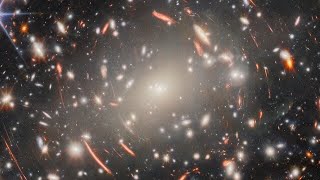 Pan video: galaxy cluster Abell S1063
