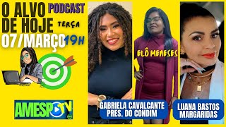 PODCAST O ALVO DE HOJE AO VIVO NA AMESP TV