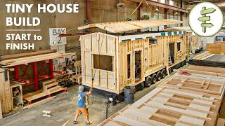 Exclusive Tiny House Factory Tour – How a Tiny House is Built from Start to Finish