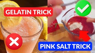 Gelatin Trick & Pink Salt Trick: Discover The Truth About Pink Salt Recipe and The Bariatric Gelatin