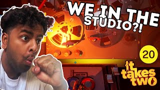 WE ARE IN THE STUDIO! 🎶 [Part 20] | It Takes Two