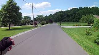 Full speed on e-bike (~32 mph)