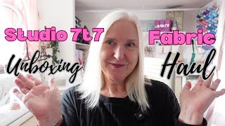 Big Fabric Haul & Studio 7t7 Bag Unboxing!