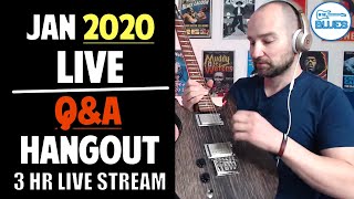 intheblues live stream - Talking Guitars, Amps, Live Playing, and More!
