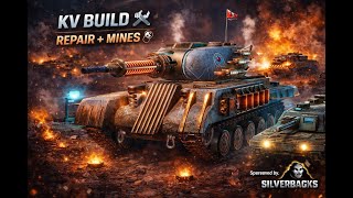 Battlefield Saga | Fully Upgraded KV Dominates  | Repair Post + Mines | ZBL Ally in Action
