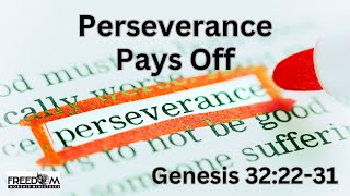 Perseverance Pays Off