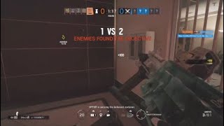 RB6 RANKED - Ace + 4k clutch + Choke