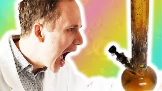 Clean Your Bong with Coffee Grounds instead of Salt