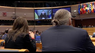🌍 Ukraine Marks 1,000 Days of War – President Zelensky Addresses the European Parliament 🇺🇦