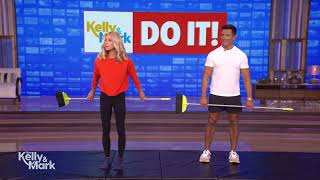 Kelly & Mark Do It Week: The Broom Challenge and Sit-Up-To-Stand Challenge