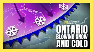 Blowing Snow and Extreme Cold Expected Friday in Southern Ontario | #forecast