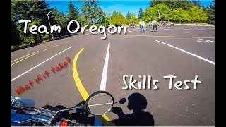 Team Oregon Motorcycle Skills Test, What Does it Take? | 2019 Intermediate