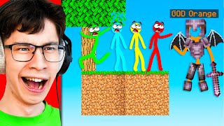 Reacting to ANIMATION vs MINECRAFT