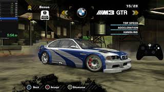 NFS MW 2005 All Drags BMW No nos 8:52.21