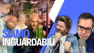 "WE ARE UNWATCHABLE"‼️ The Azzurri celebrate Bosnia's victory