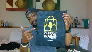 Mini Vlog: Podcast in a Bag Shoot
