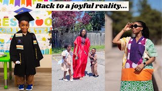 Weekly Vlog: Borrowed my friend's car, Mom of the celebrants | Toviyah Graduates preschool