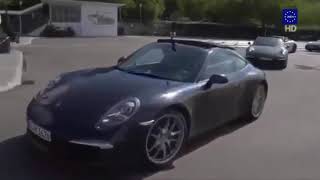 Touristen Auf der Deutschen Autobahn Reise Erlebnis mit Porsche Raser Europe Live 24