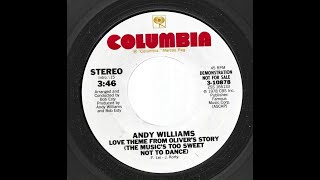 Andy Williams - The Music's Too Sweet Not to Dance (with Bob Esty) (1978)